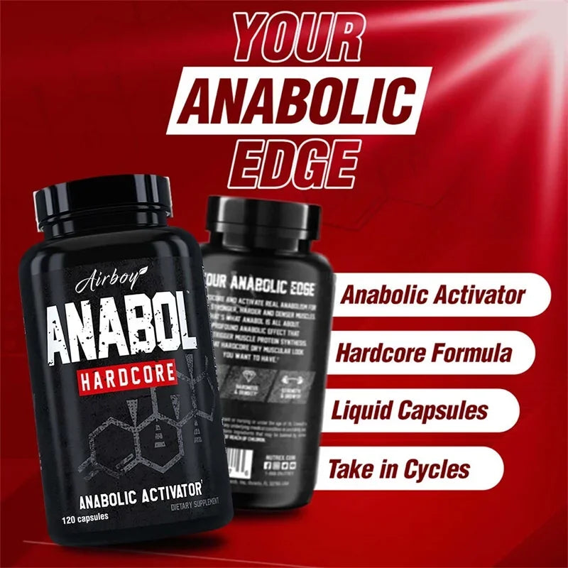 EliteFuel Airboy Anabol Hardcore - Helps Build Lean, Firm, High-quality Muscle,Promoting Muscle Growth,Recovery & Strength Enhancement