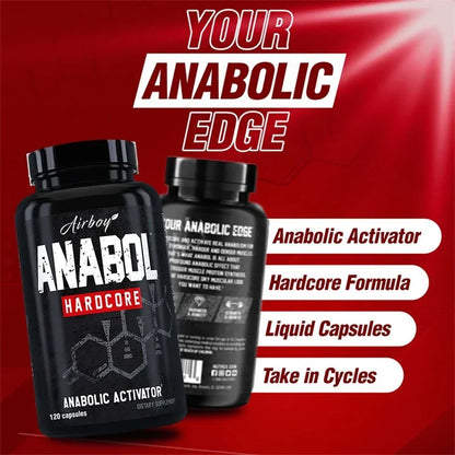 EliteFuel Airboy Anabol Hardcore - Helps Build Lean, Firm, High-quality Muscle,Promoting Muscle Growth,Recovery & Strength Enhancement