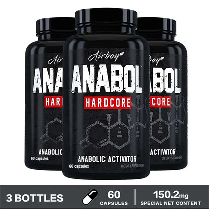 EliteFuel Airboy Anabol Hardcore - Helps Build Lean, Firm, High-quality Muscle,Promoting Muscle Growth,Recovery & Strength Enhancement