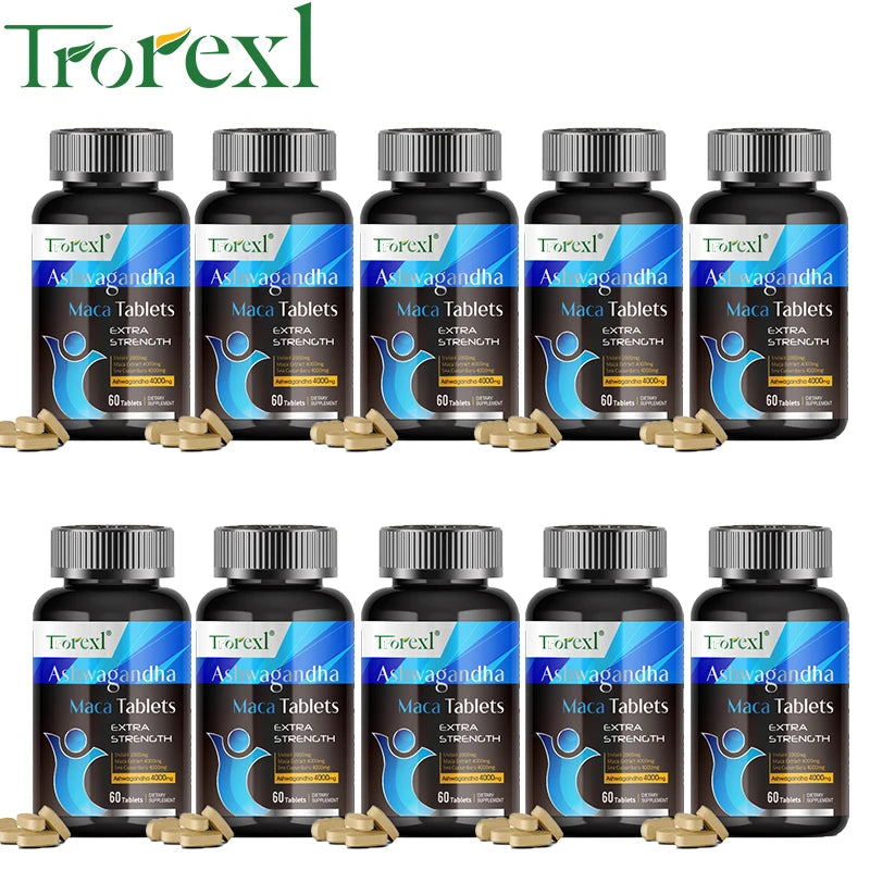 EliteFuel Ashwagandha & Maca Root Male Enhancing Supplement,Max Strength,Boost High Stamina, Vitality for Men