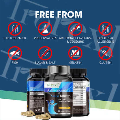 EliteFuel Ashwagandha & Maca Root Male Enhancing Supplement,Max Strength,Boost High Stamina, Vitality for Men