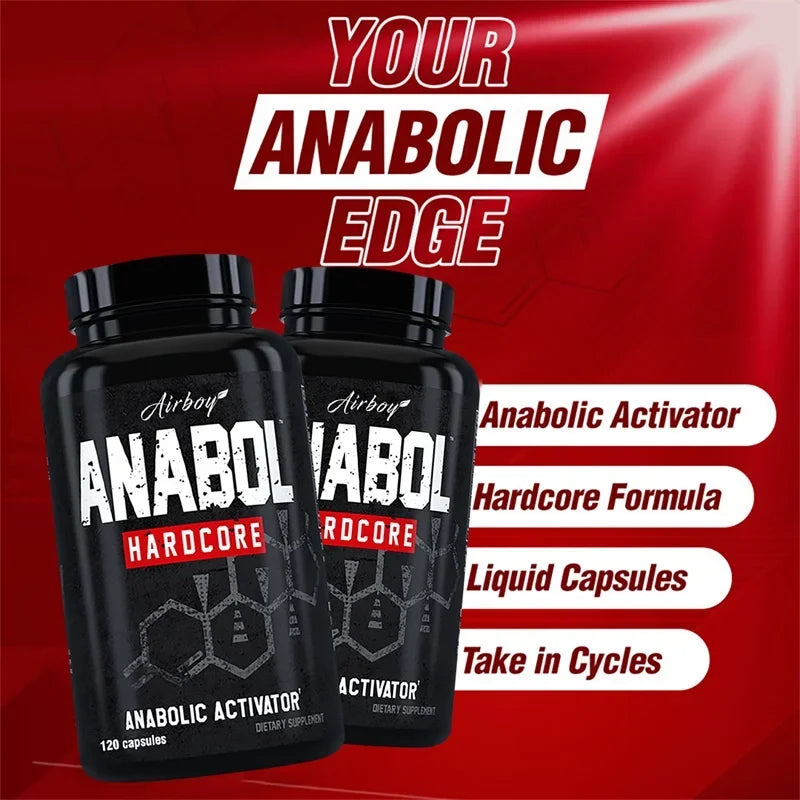 EliteFuel Airboy Anabol Hardcore - Helps Build Lean, Firm, High-quality Muscle,Promoting Muscle Growth,Recovery & Strength Enhancement