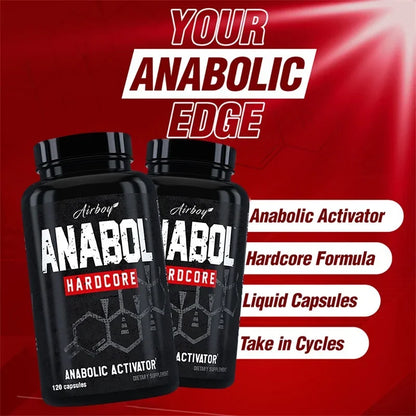 EliteFuel Airboy Anabol Hardcore - Helps Build Lean, Firm, High-quality Muscle,Promoting Muscle Growth,Recovery & Strength Enhancement