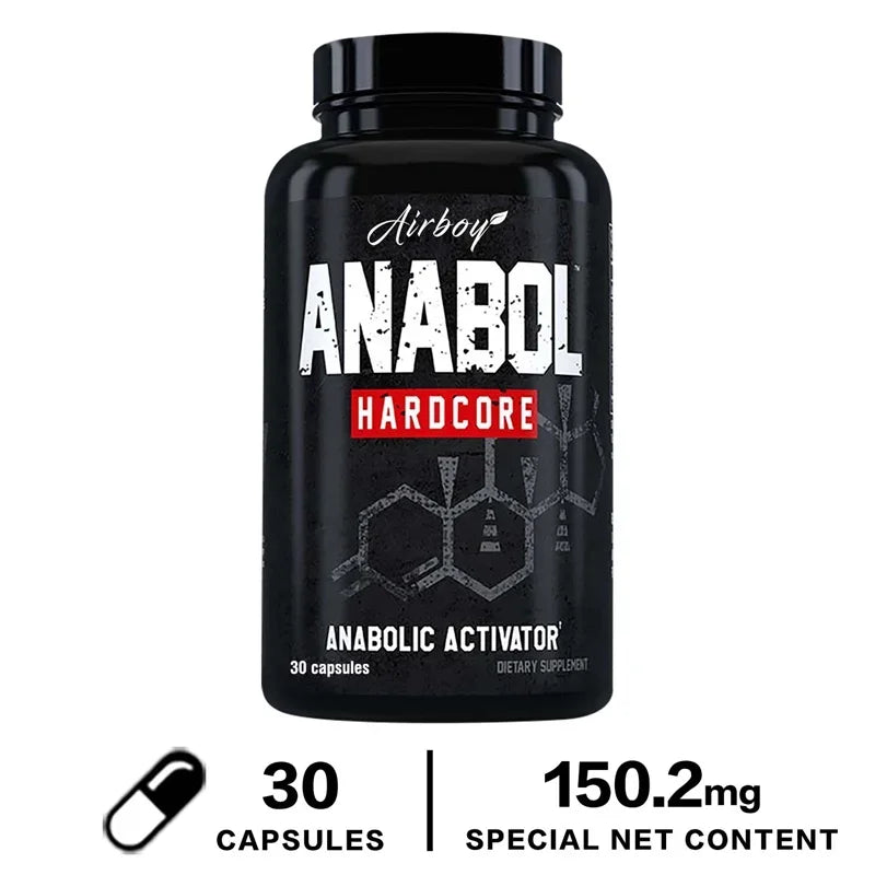 EliteFuel Airboy Anabol Hardcore - Helps Build Lean, Firm, High-quality Muscle,Promoting Muscle Growth,Recovery & Strength Enhancement
