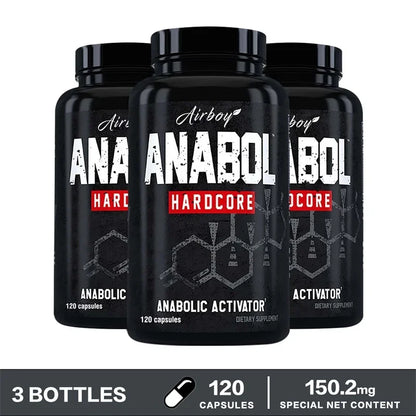 EliteFuel Airboy Anabol Hardcore - Helps Build Lean, Firm, High-quality Muscle,Promoting Muscle Growth,Recovery & Strength Enhancement
