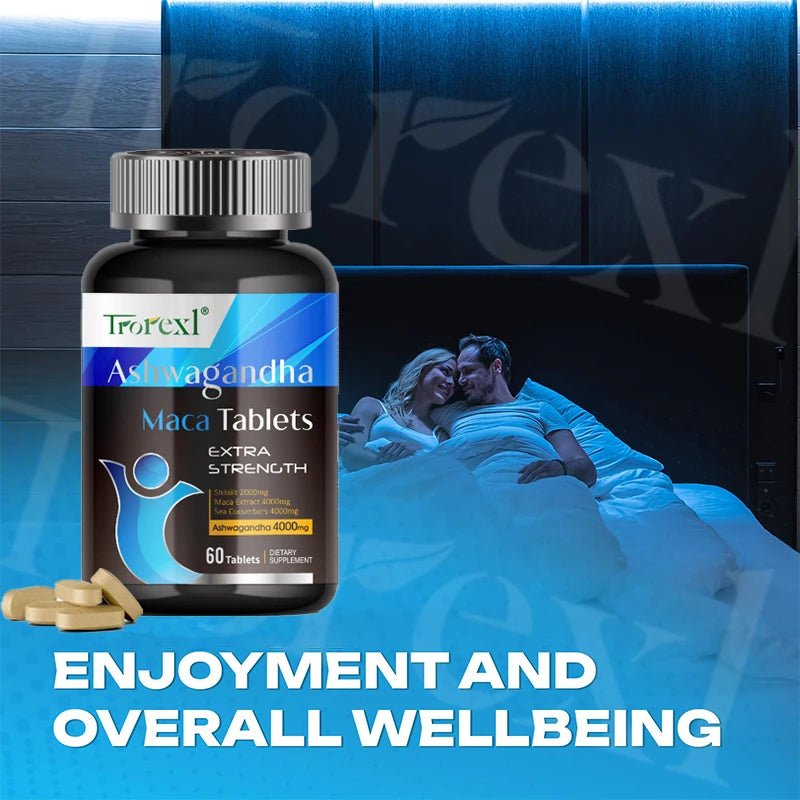 EliteFuel Ashwagandha & Maca Root Male Enhancing Supplement,Max Strength,Boost High Stamina, Vitality for Men