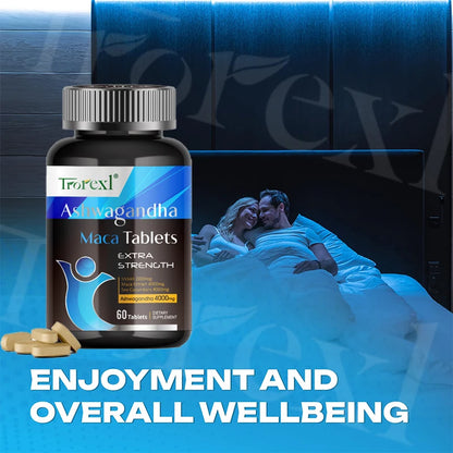 EliteFuel Ashwagandha & Maca Root Male Enhancing Supplement,Max Strength,Boost High Stamina, Vitality for Men