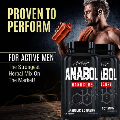 EliteFuel Airboy Anabol Hardcore - Helps Build Lean, Firm, High-quality Muscle,Promoting Muscle Growth,Recovery & Strength Enhancement